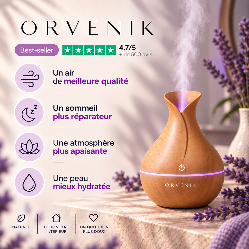 Humidificateur d’air ORVENIK