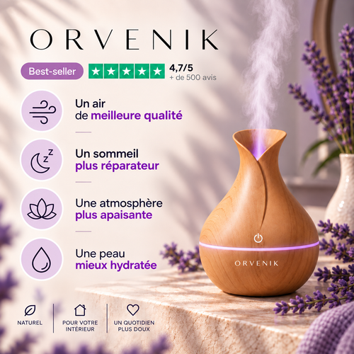 Humidificateur d’air ORVENIK